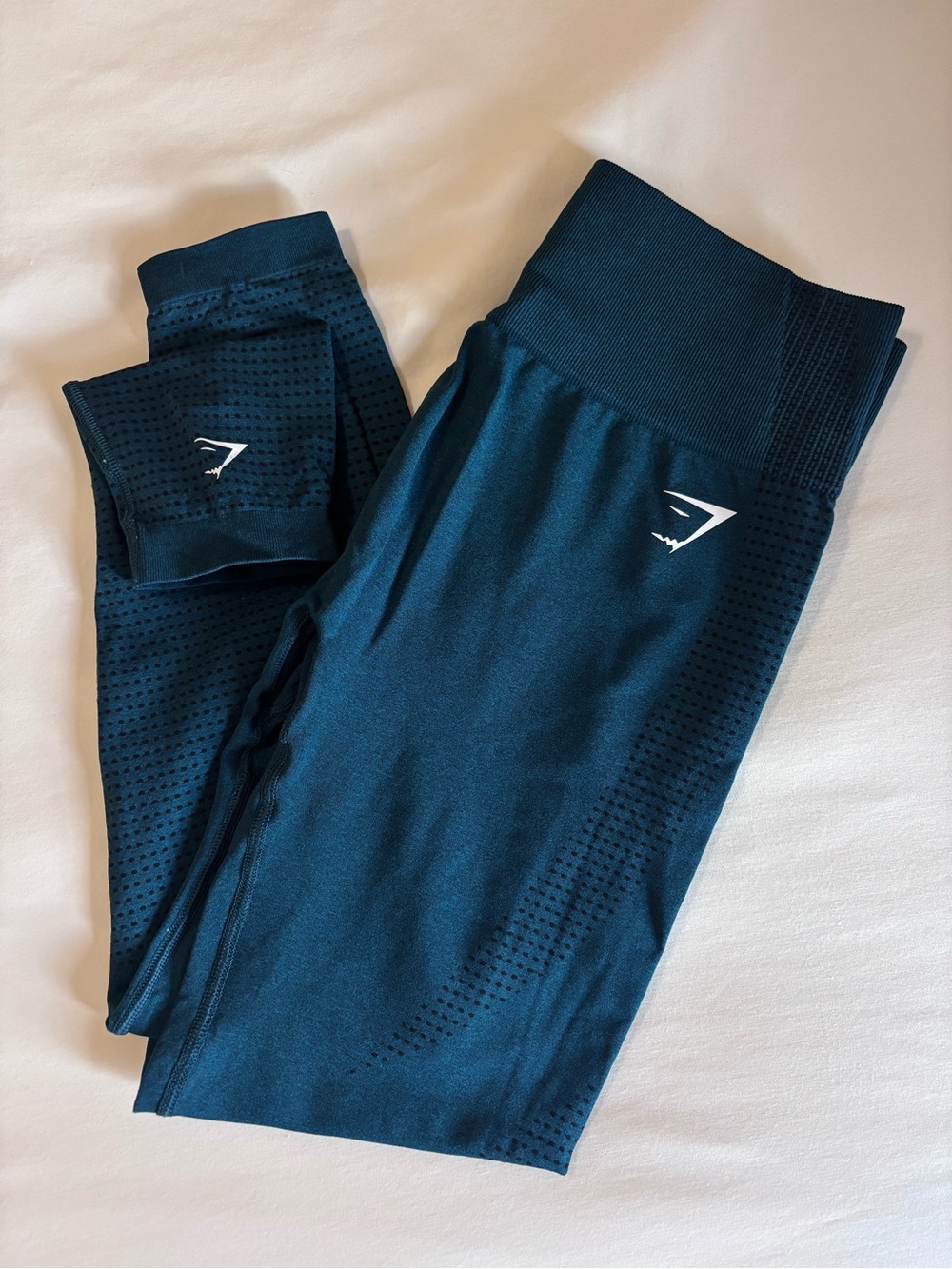 Gymshark Teal Seamless High-Waist Leggings